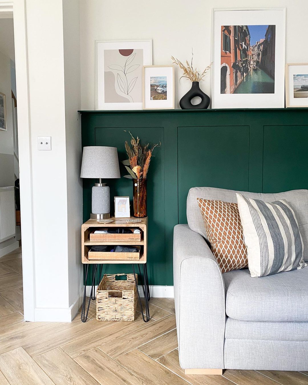 Half wall panelling