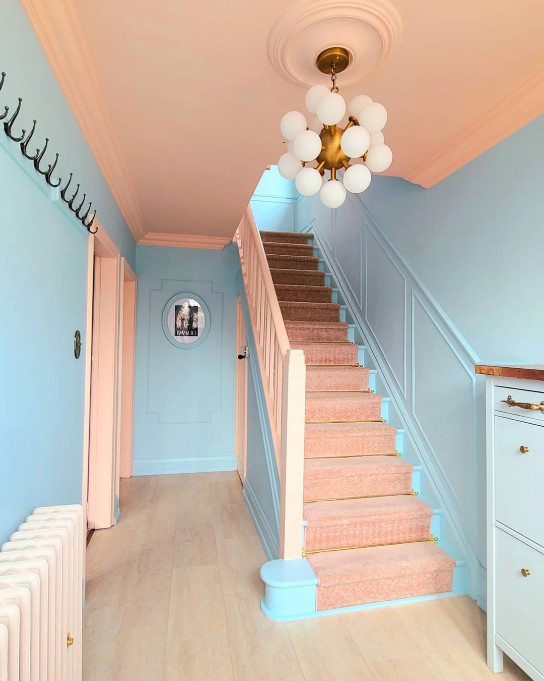 Retro pastel shades