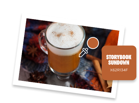 Photo Uploader Promo - Pumpkin Spice Latte Colour Range 2025